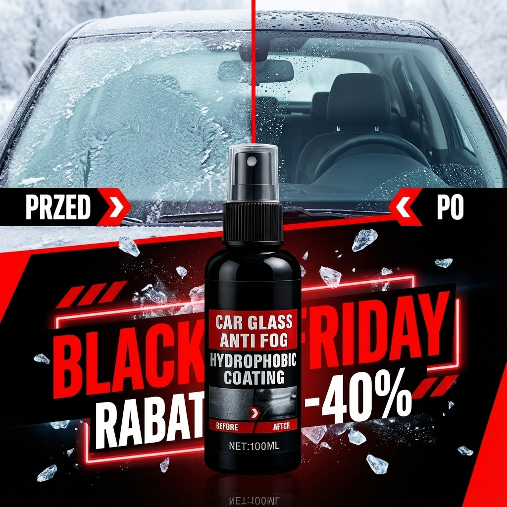 Nano Spray do Szyb Samochodowych Premium