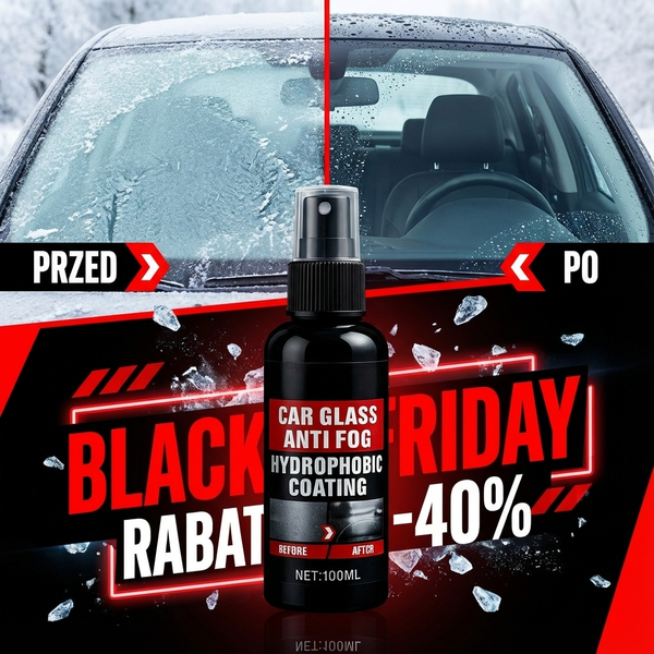 Nano Spray do Szyb Samochodowych